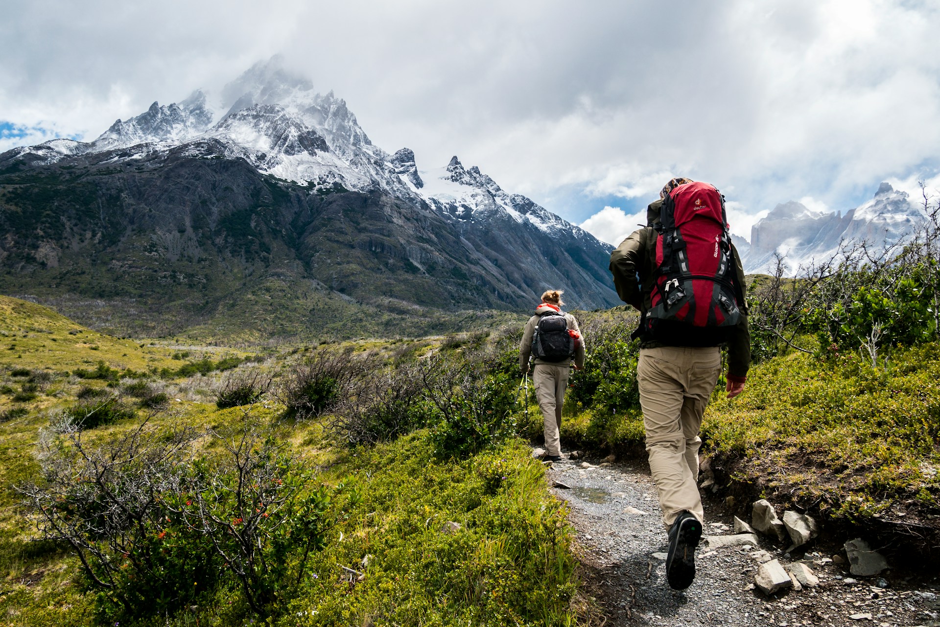 Hike in patagonia